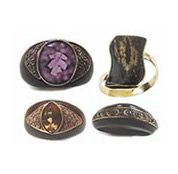 Rita Prossi - Alguns dos primeiros anéis feitos